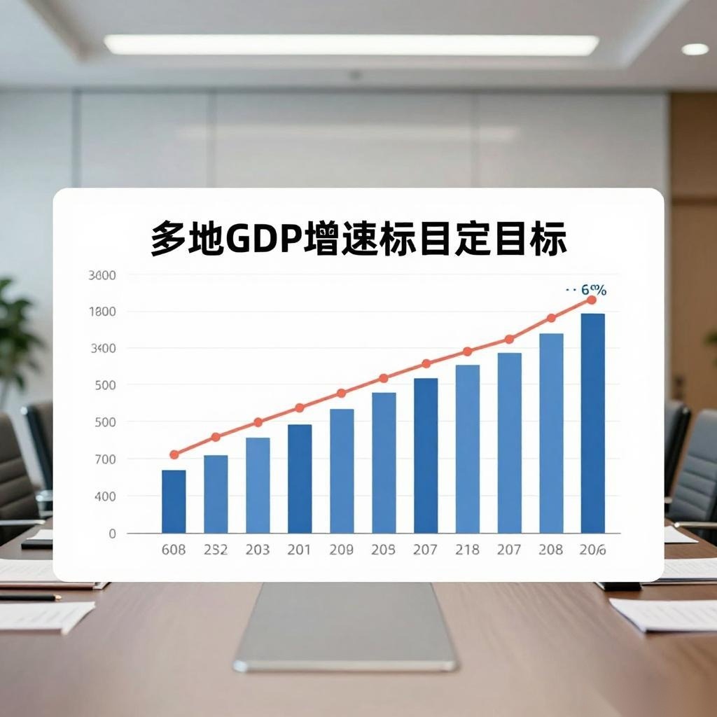 多地GDP增速目标设定6%以上 稳增长底气足扩投资促消费