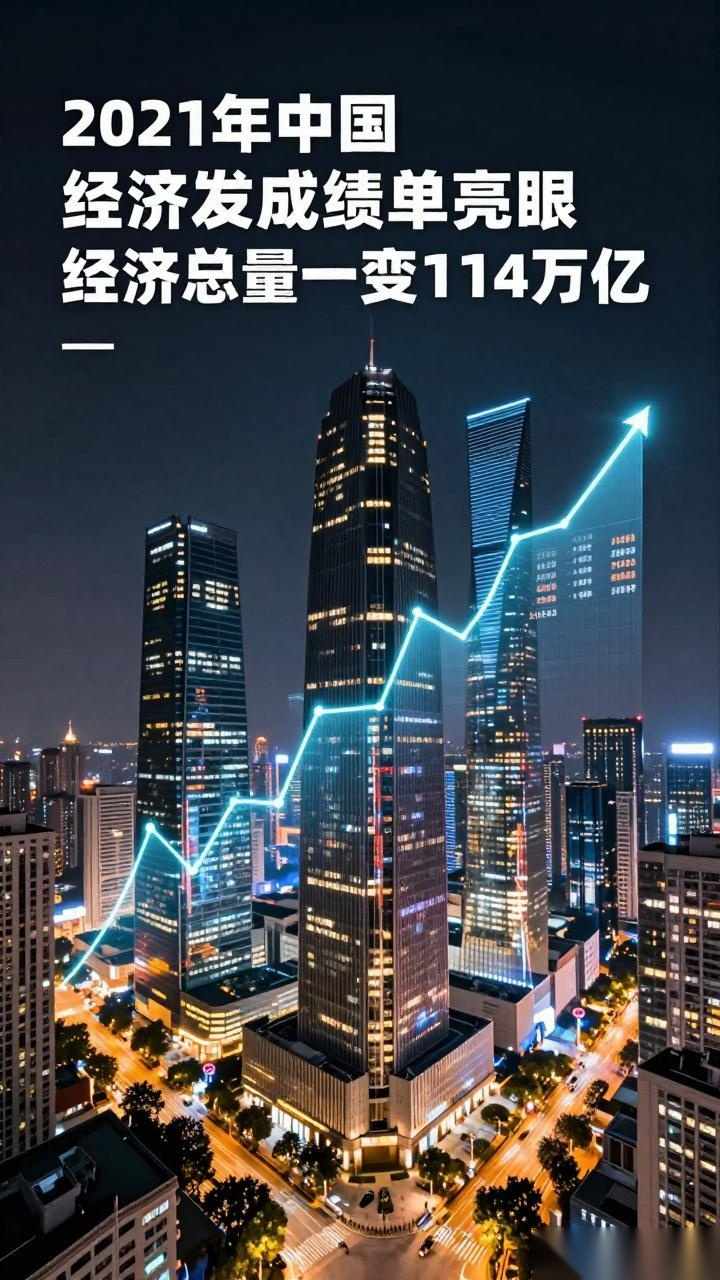 2021年中国经济发展成绩单亮眼 经济总量突破114万亿