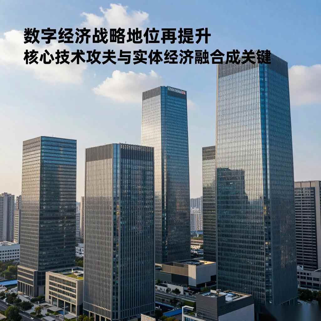 数字经济战略地位再提升 核心技术攻关与实体经济融合成关键