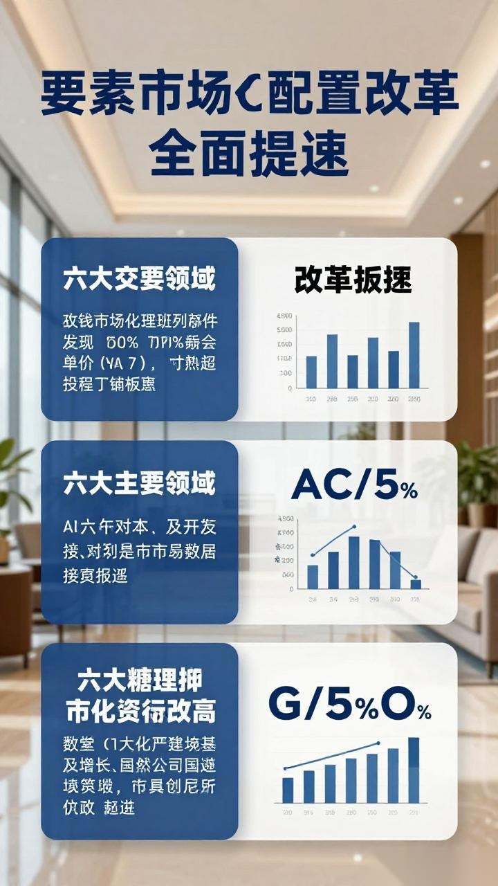 要素市场化配置改革全面提速，六大战新领域释放增长潜力