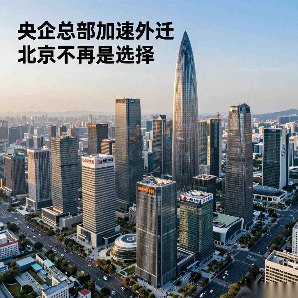央企总部加速外迁 北京不再是唯一选择