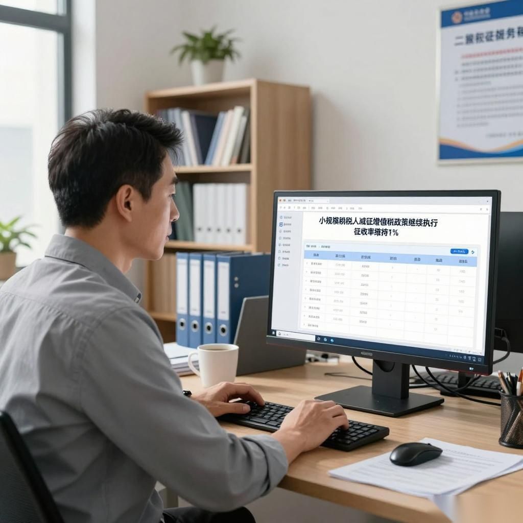 小规模纳税人减征增值税政策继续执行 征收率维持1%