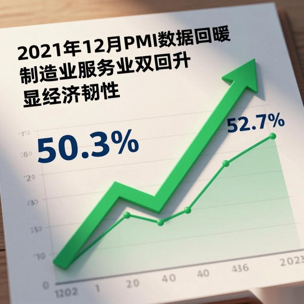 2021年12月PMI数据回暖 制造业服务业双回升显经济韧性