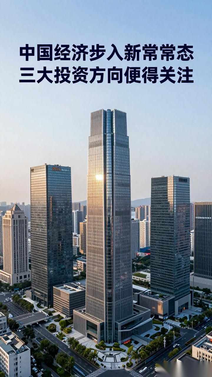 中国经济步入新"新常态" 三大投资方向值得关注