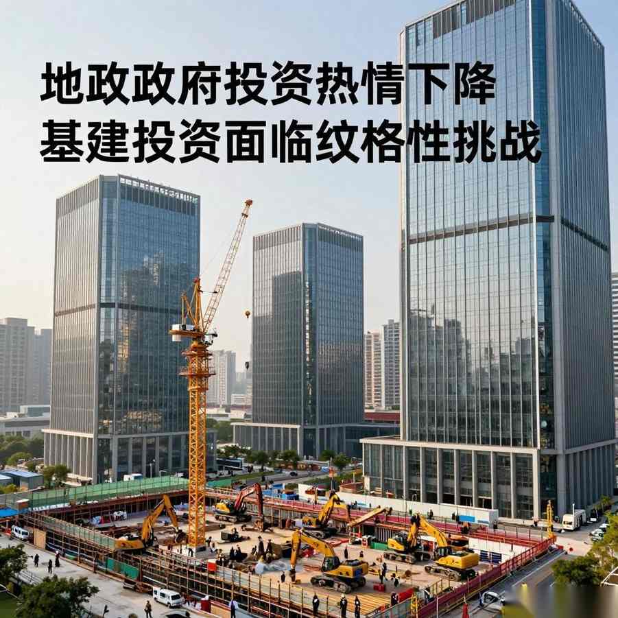 地方政府投资热情下降 基建投资面临结构性挑战
