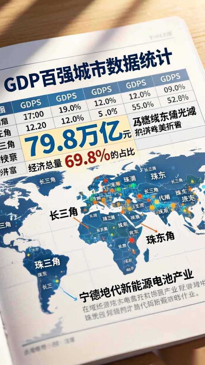 2021年GDP百强城市榜单揭晓 东部地区经济实力依然强劲