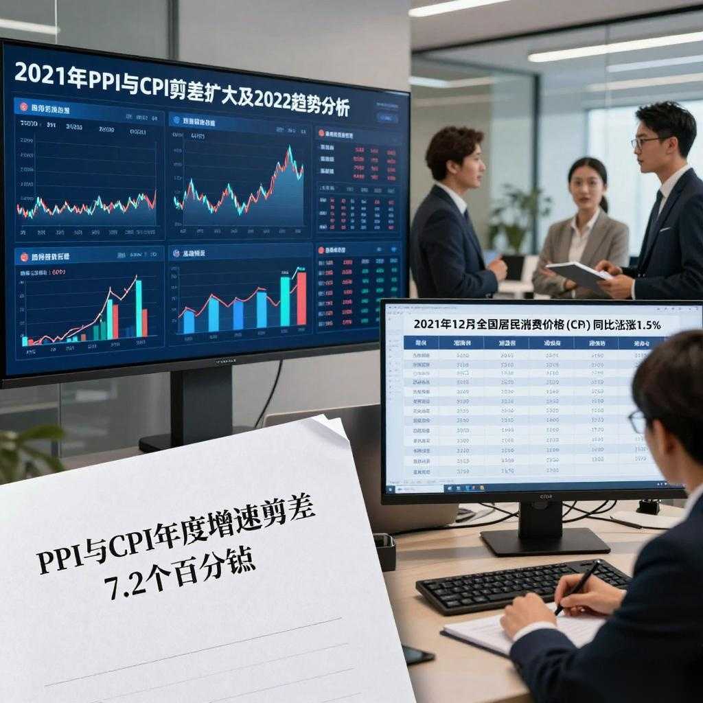 2021年PPI与CPI剪刀差扩大及2022趋势分析(图3) 2021年PPI与CPI剪刀差扩大及2022趋势分析