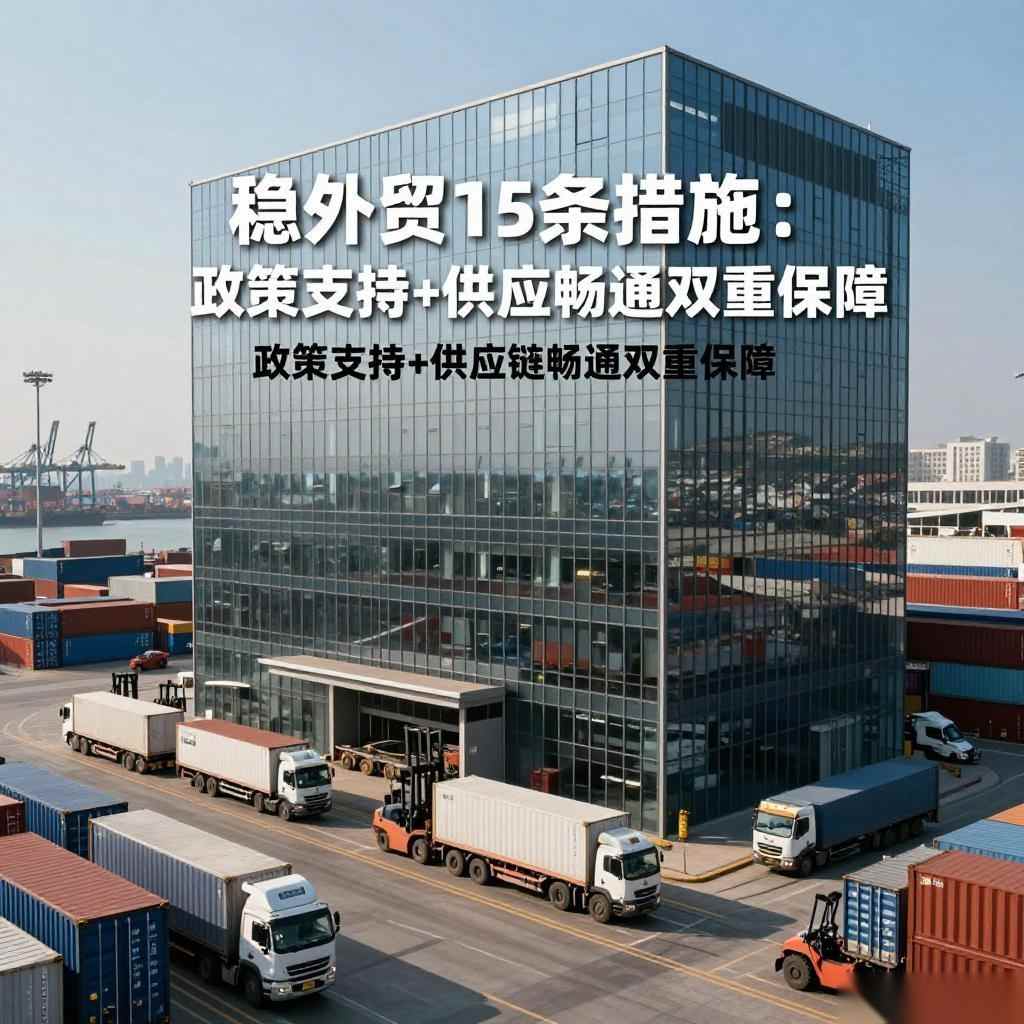 稳外贸15条措施：政策支持+供应链畅通双重保障
