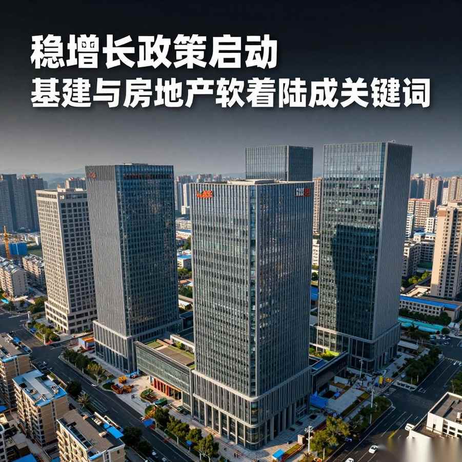 稳增长政策启动 基建与房地产软着陆成关键词