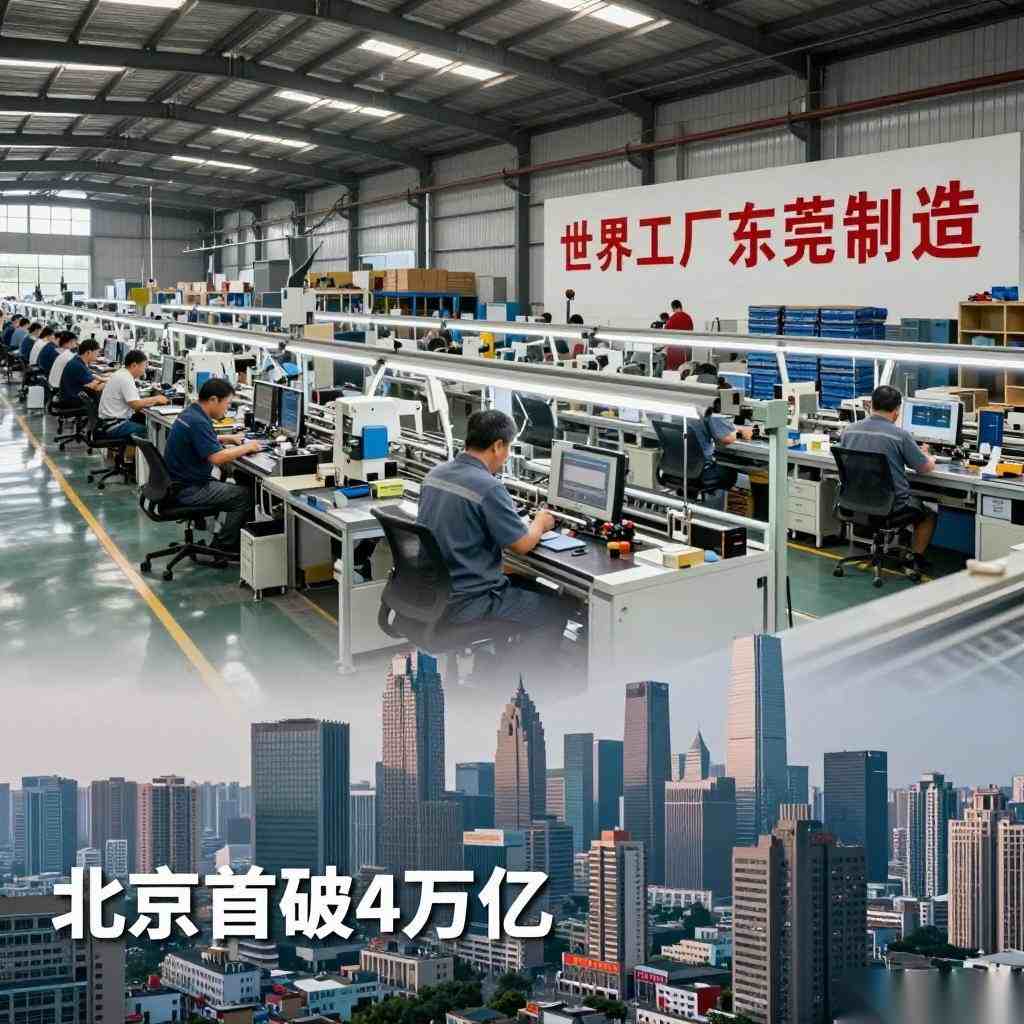 中国万亿城市扩容 东莞跻身双万之城 北京首破4万亿