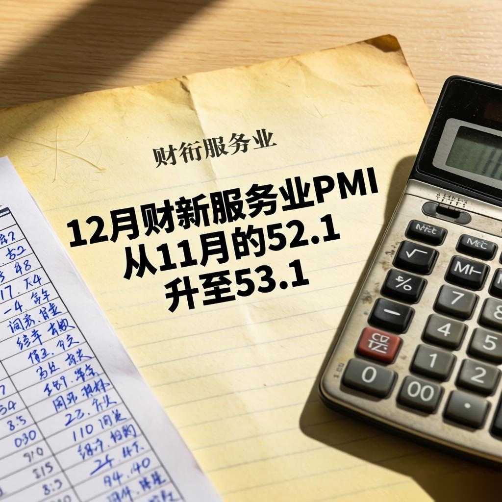 12月财新服务业PMI 53.1，经营活动与新业务总量皆加速增长