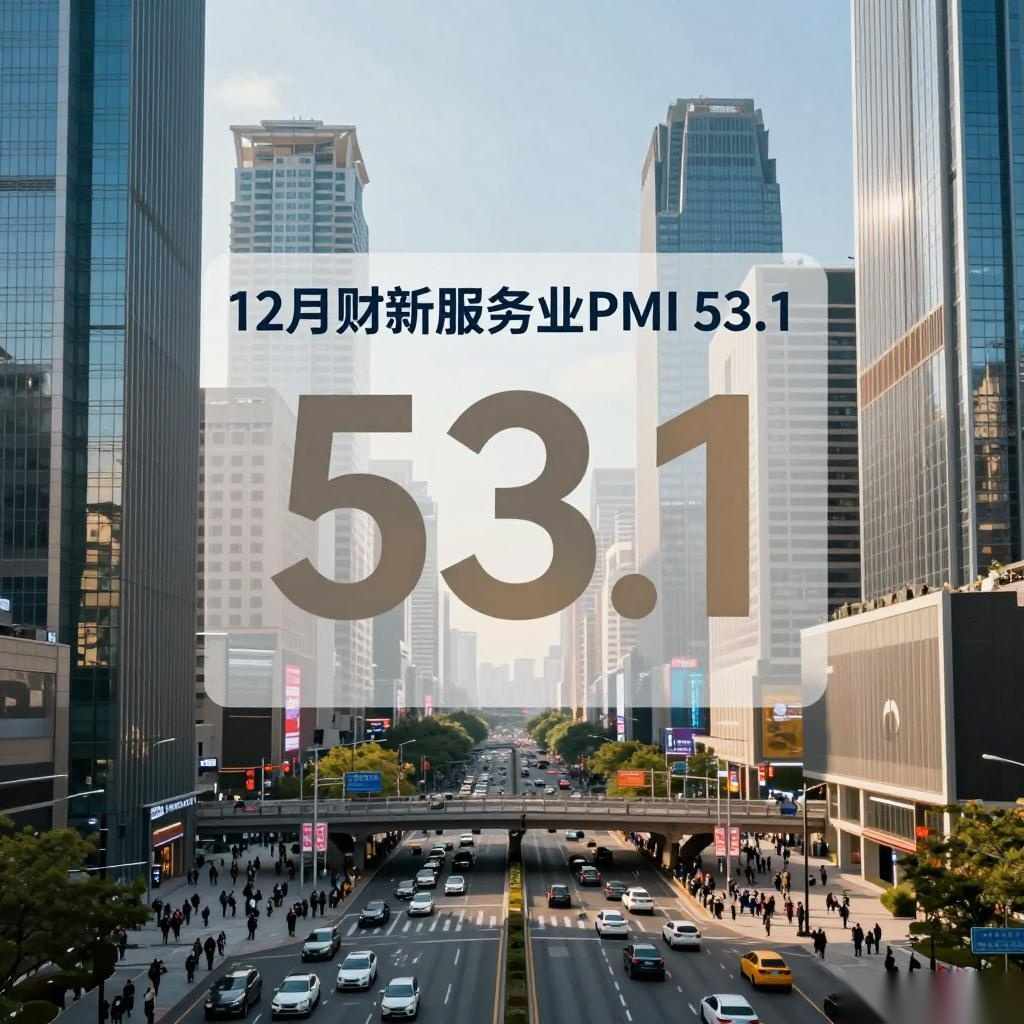 12月财新服务业PMI 53.1，经营活动与新业务总量皆加速增长