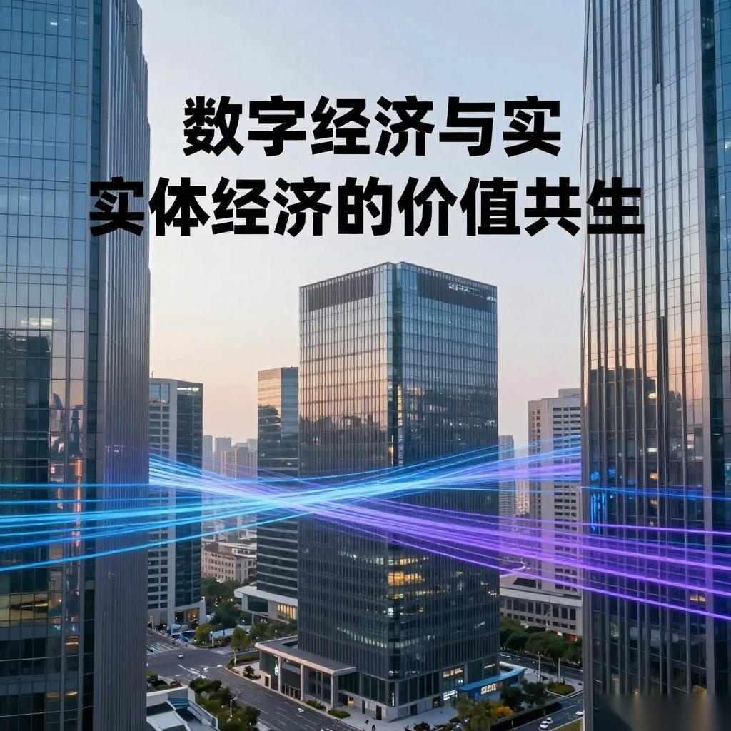 数字经济与实体经济的价值共生(图3) 数字经济与实体经济的价值共生