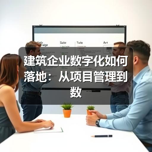 建筑企业数字化如何落地：从项目管理到数据协同的实用路径