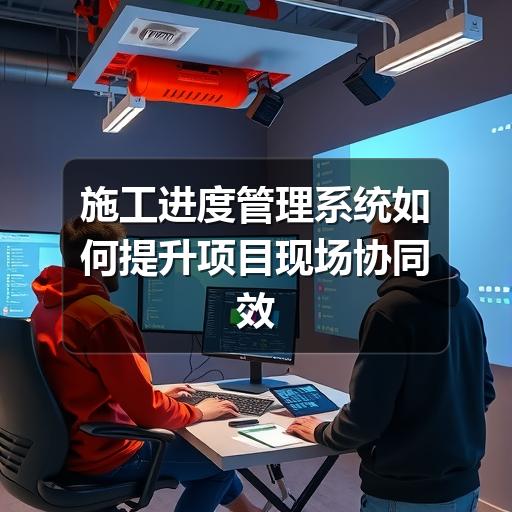 施工进度管理系统如何提升项目现场协同效率(图1) 施工进度管理系统如何提升项目现场协同效率