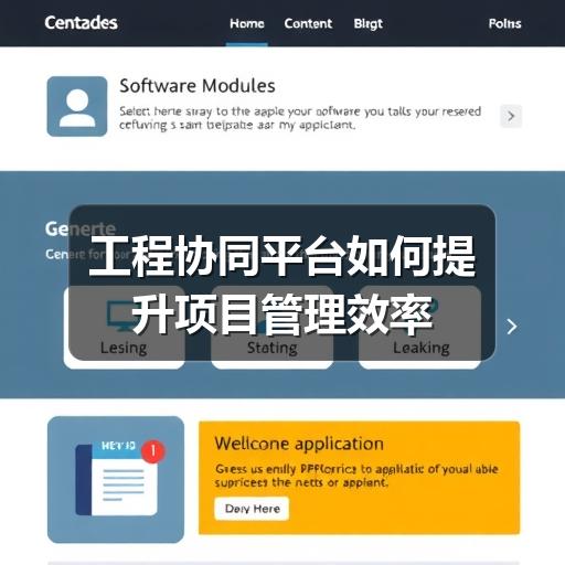 工程协同平台怎么选?高效管理关键点全解析(图2) 工程协同平台如何提升项目管理效率