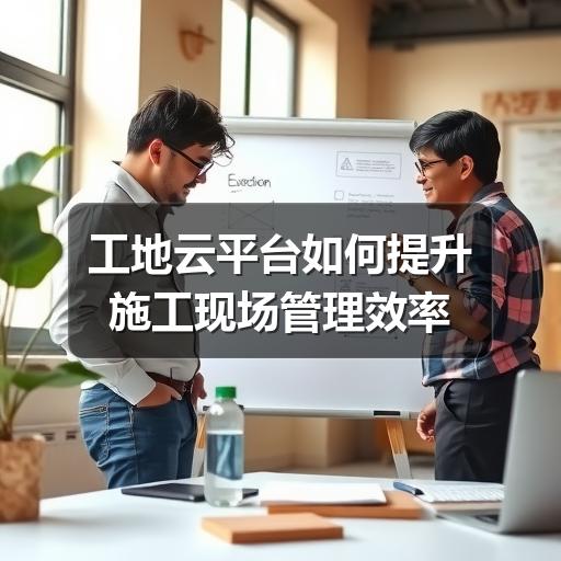 工地云平台如何解决管理痛点?落地步骤与选型指南(图2) 工地云平台如何提升施工现场管理效率