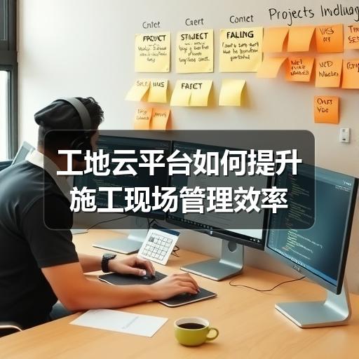 工地云平台如何解决管理痛点?落地步骤与选型指南(图1) 工地云平台如何提升施工现场管理效率