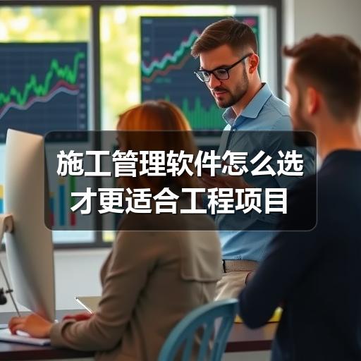 施工管理软件怎么选?这5个关键点必须知道(图1) 施工管理软件怎么选才更适合工程项目