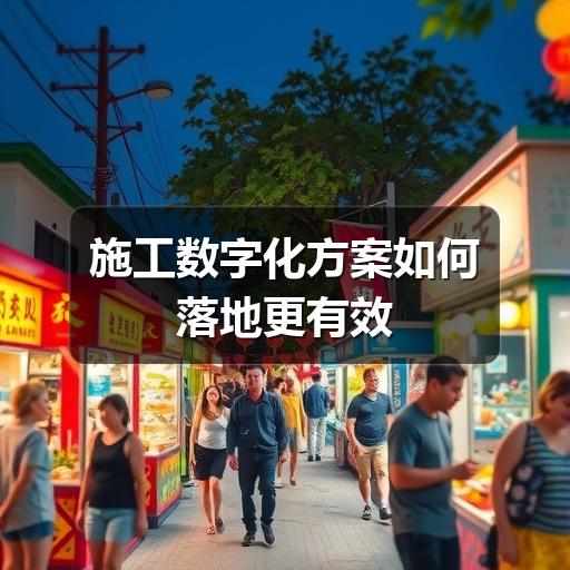 施工数字化方案实施:从痛点解决到全流程闭环(图3) 施工数字化方案如何落地更有效