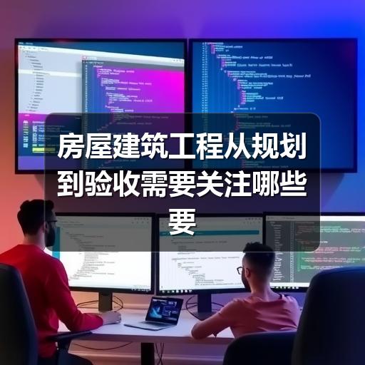 房屋建筑工程如何高效把控关键环节?(图1) 房屋建筑工程从规划到验收需要关注哪些要点
