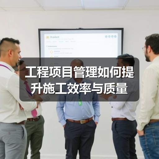 工程项目管理怎么干?关键环节全解析(图3) 工程项目管理如何提升施工效率与质量