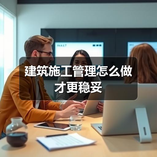 建筑施工管理怎么才能更稳妥?关键点全解析(图1) 建筑施工管理怎么做才更稳妥