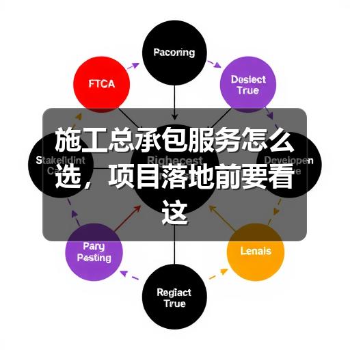施工总承包服务如何判断适合项目?流程与误区全解析(图3) 施工总承包服务怎么选,项目落地前要看这几点